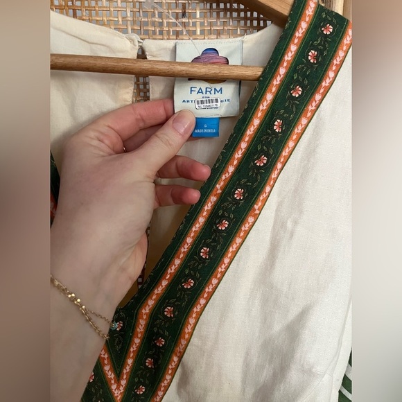 Farm Rio x Anthropologie Palm V-Neck Midi Dress - Picture 8 of 10